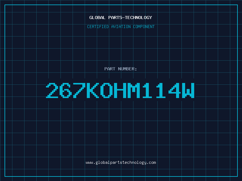 Aviation Part 267KOHM114W