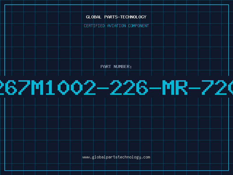 Aviation Part 267M1002-226-MR-720