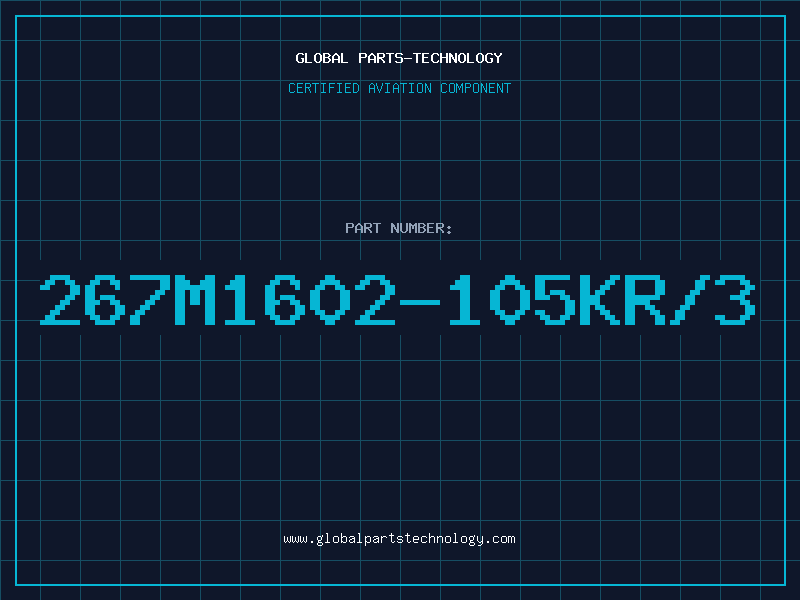 Aviation Part 267M1602-105KR/3