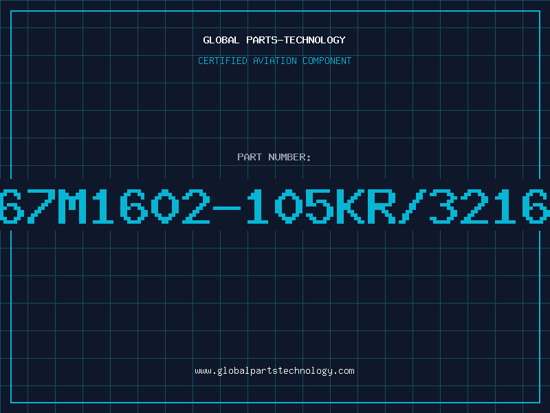 Aviation Part 267M1602-105KR/3216A