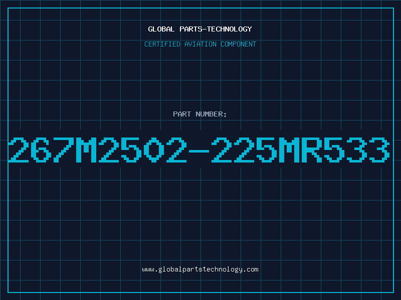 Aviation Part 267M2502-225MR533