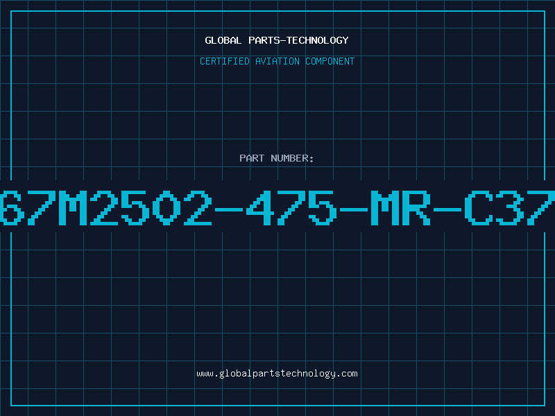 Aviation Part 267M2502-475-MR-C372