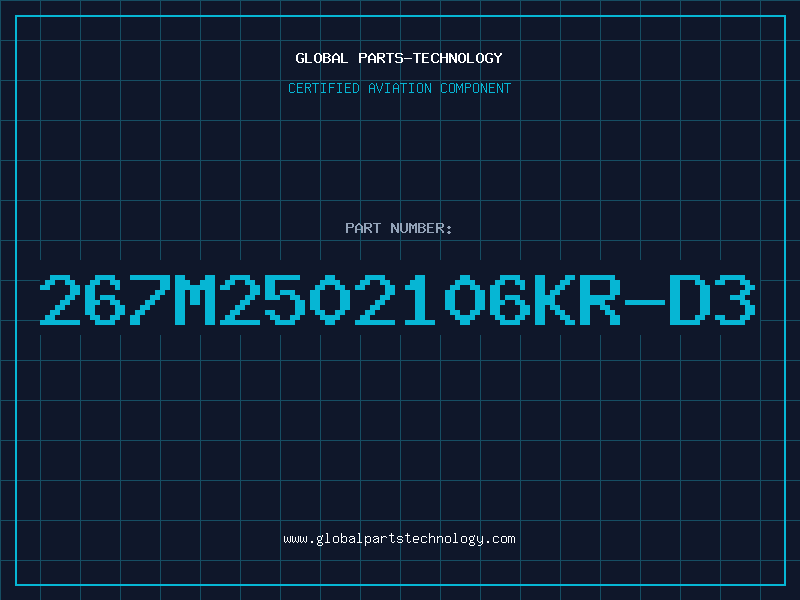 Aviation Part 267M2502106KR-D3