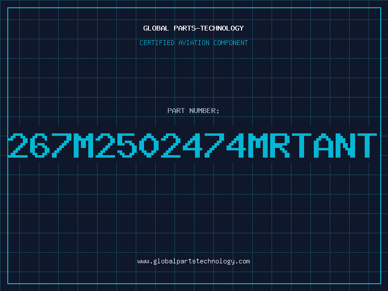 Aviation Part 267M2502474MRTANT