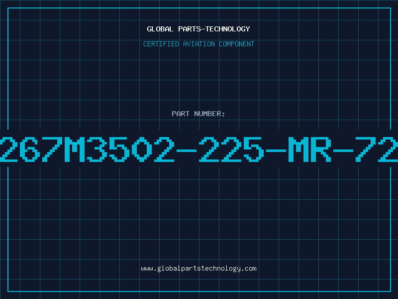 Aviation Part 267M3502-225-MR-72