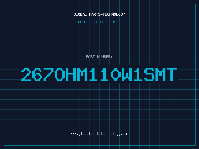 Aviation Part 267OHM110W1SMT