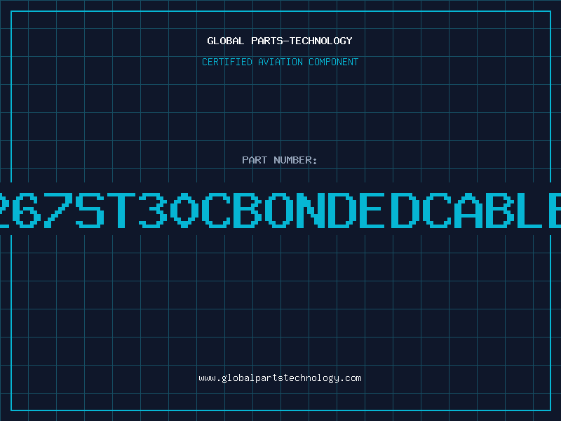Aviation Part 267ST30CBONDEDCABLE