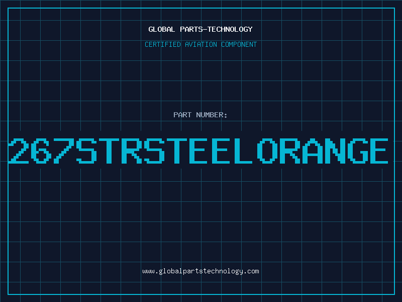 Aviation Part 267STRSTEELORANGE