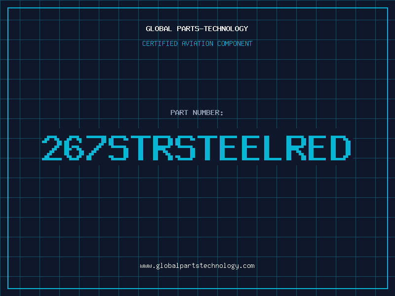Aviation Part 267STRSTEELRED
