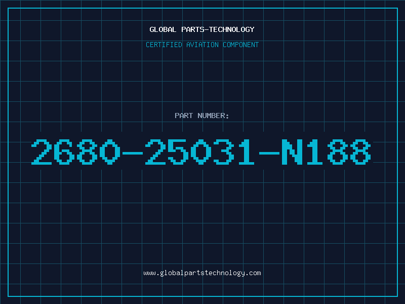 Aviation Part 2680-25031-N188
