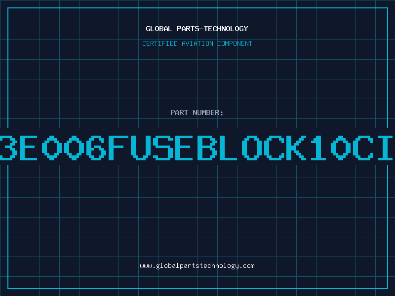 Aviation Part 268103e006Fuseblock10Circuit