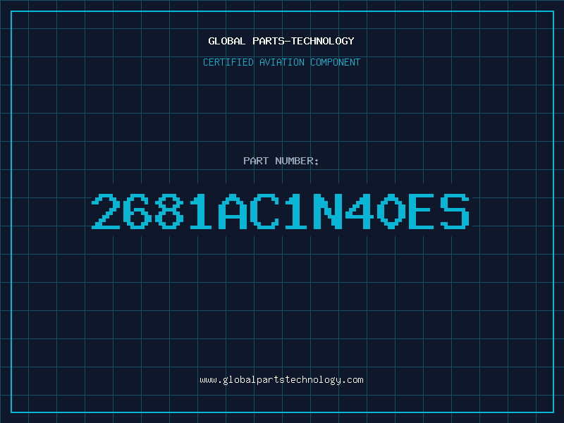 Aviation Part 2681AC1N40ES