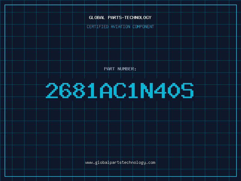 Aviation Part 2681AC1N40S