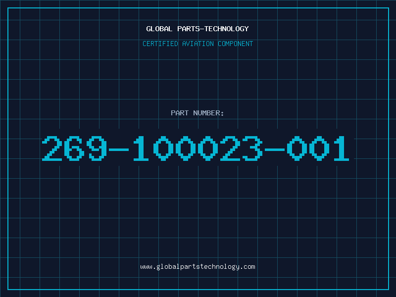 Aviation Part 269-100023-001