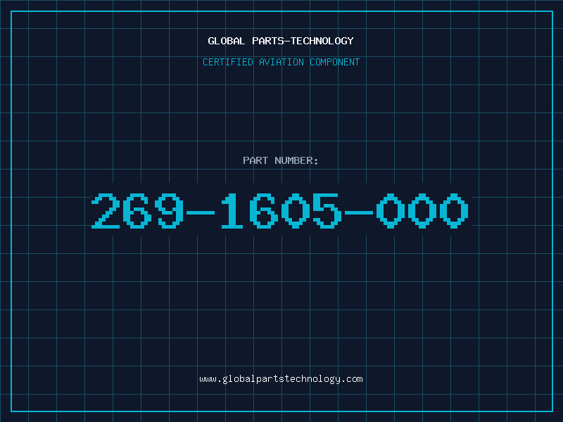 Aviation Part 269-1605-000