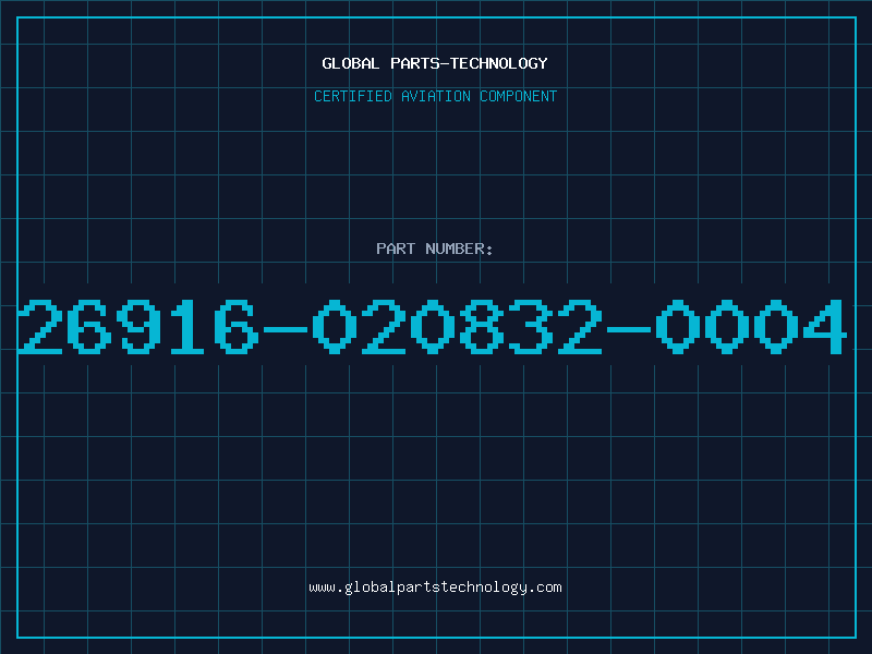 Aviation Part 26916-020832-0004