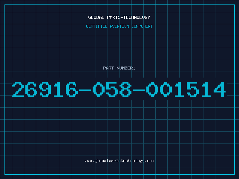 Aviation Part 26916-058-001514