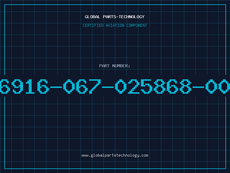 Aviation Part 26916-067-025868-001