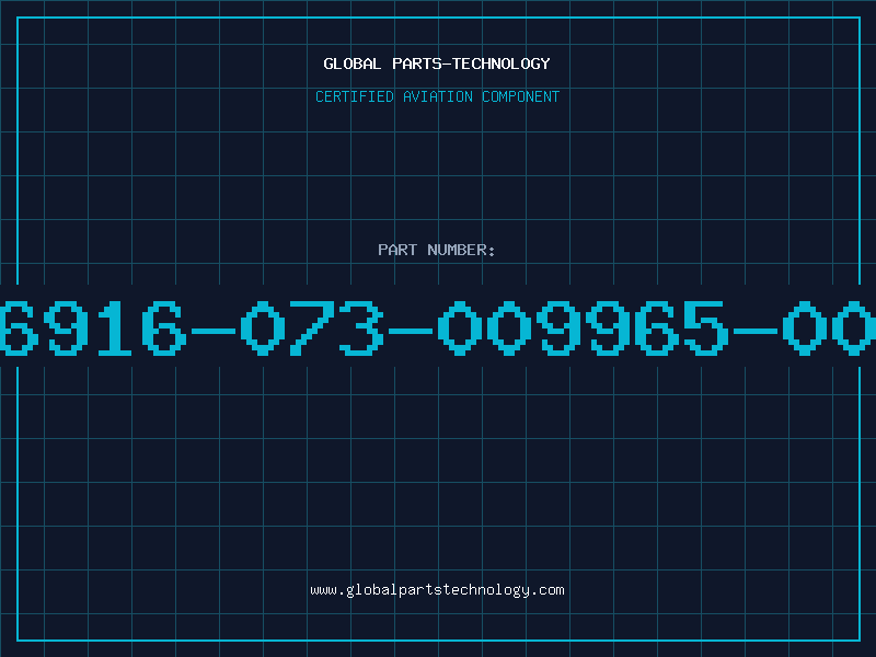 Aviation Part 26916-073-009965-001