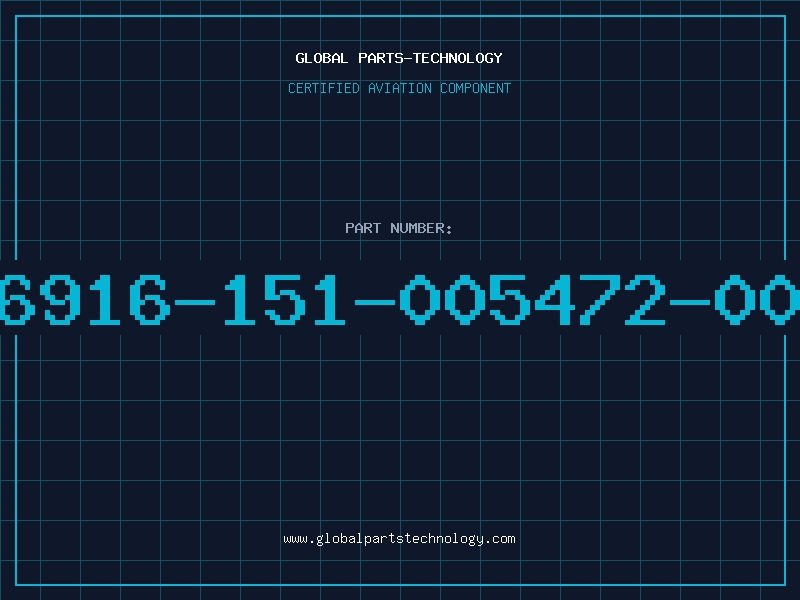 Aviation Part 26916-151-005472-001