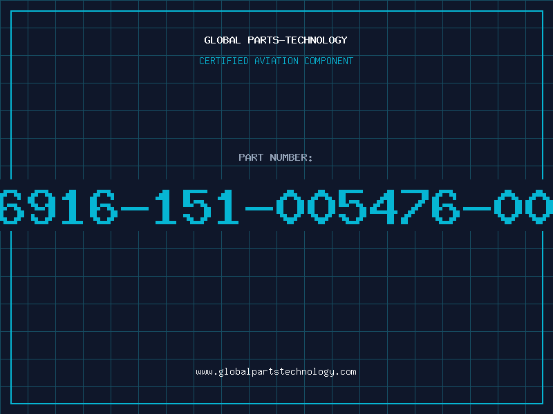Aviation Part 26916-151-005476-001
