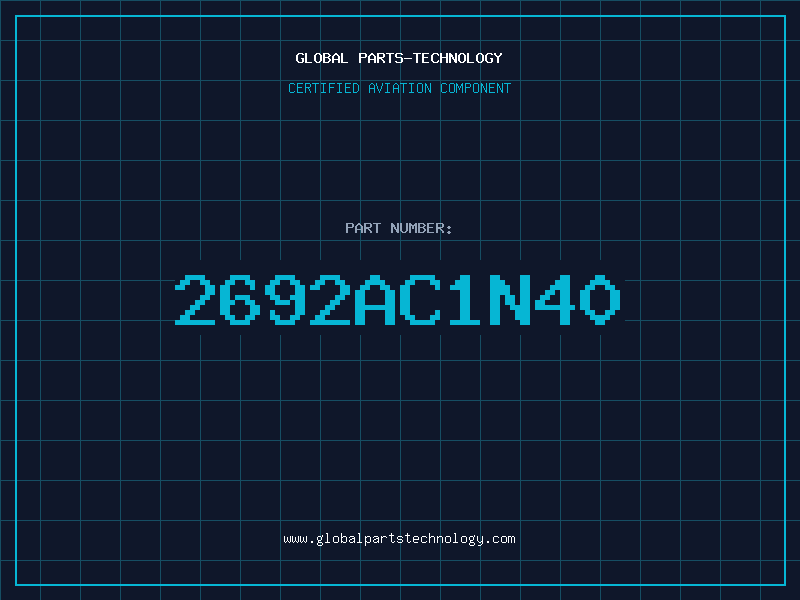 Aviation Part 2692AC1N40