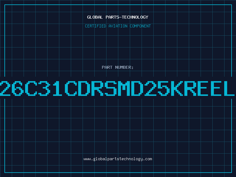 Aviation Part 26C31CDRSMD25KREEL