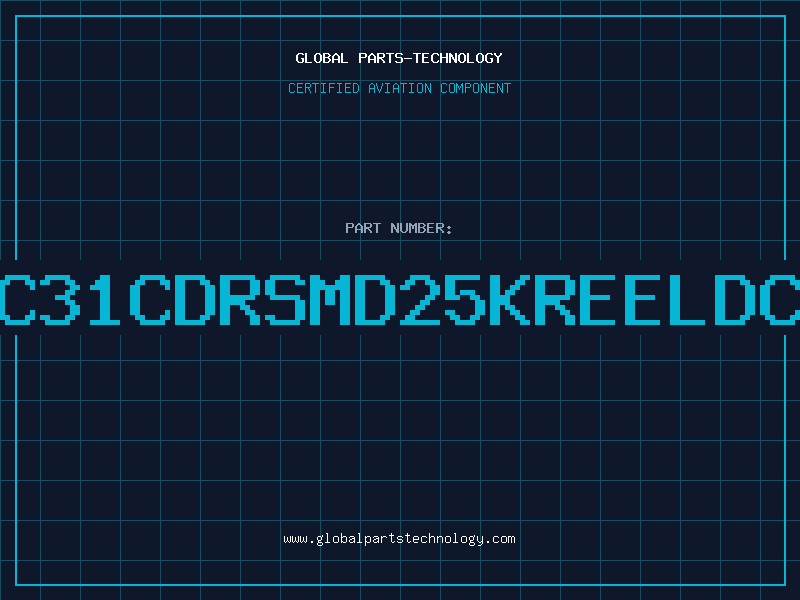 Aviation Part 26C31CDRSMD25KREELDC97