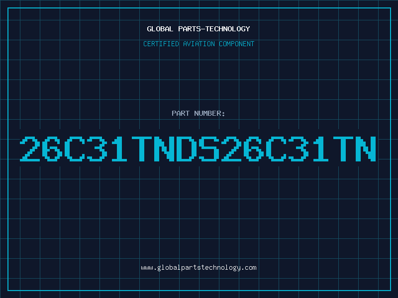 Aviation Part 26C31TNDS26C31TN