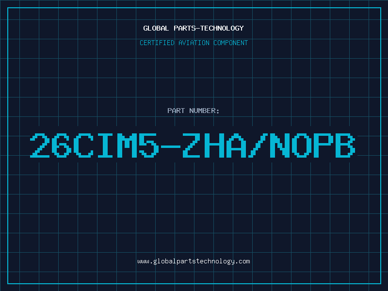 Aviation Part 26CIM5-ZHA/NOPB