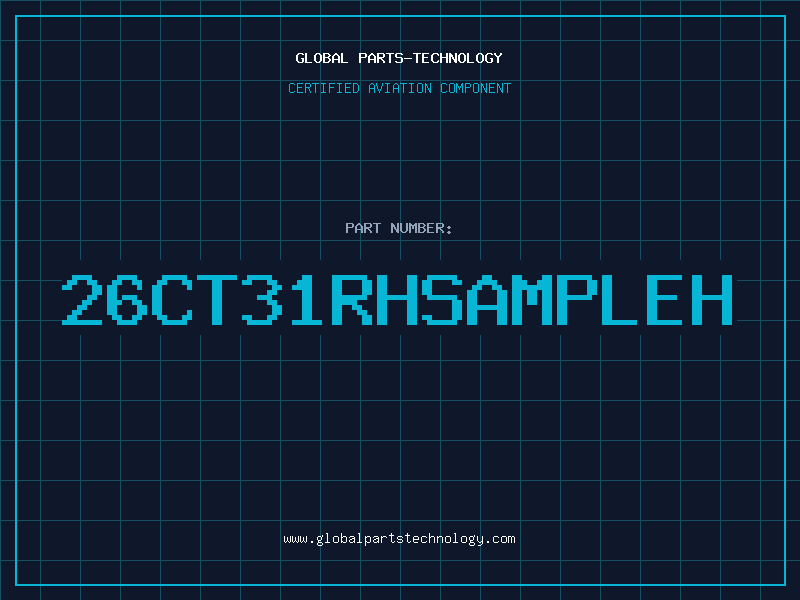 Aviation Part 26CT31RHSAMPLEH