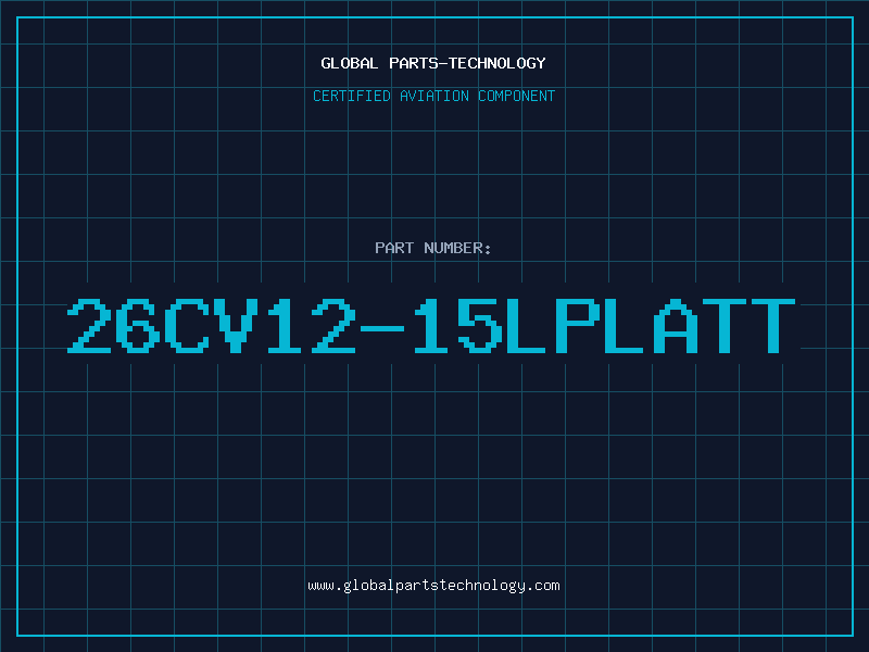 Aviation Part 26CV12-15LPLATT