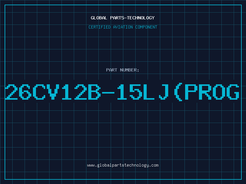 Aviation Part 26CV12B-15LJ(PROG