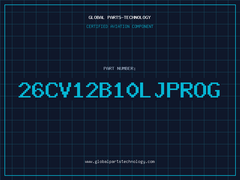 Aviation Part 26CV12B10LJPROG