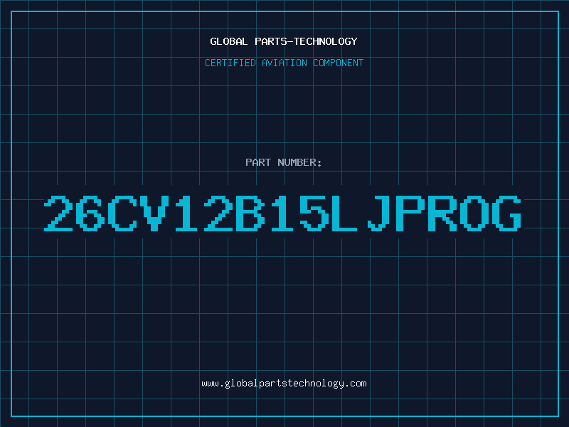 Aviation Part 26CV12B15LJPROG