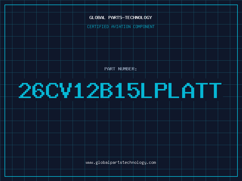 Aviation Part 26CV12B15LPLATT