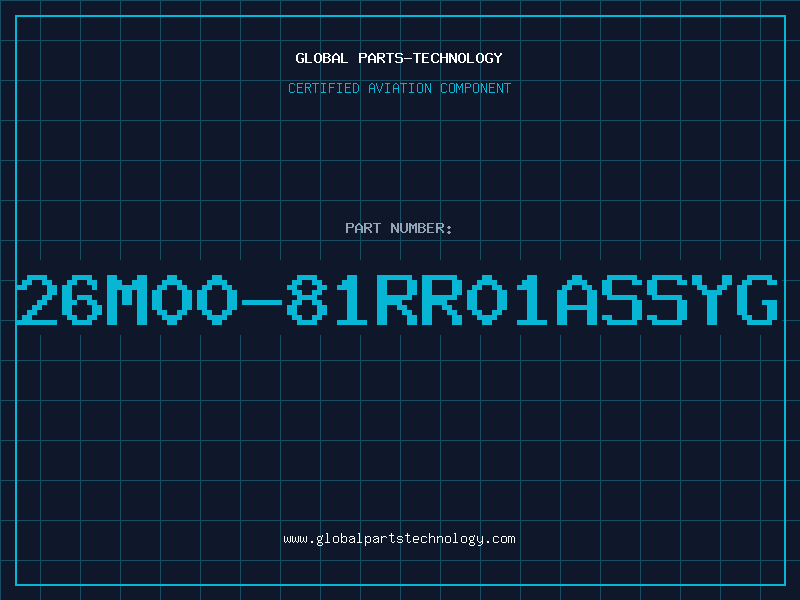 Aviation Part 26M00-81RR01ASSYG
