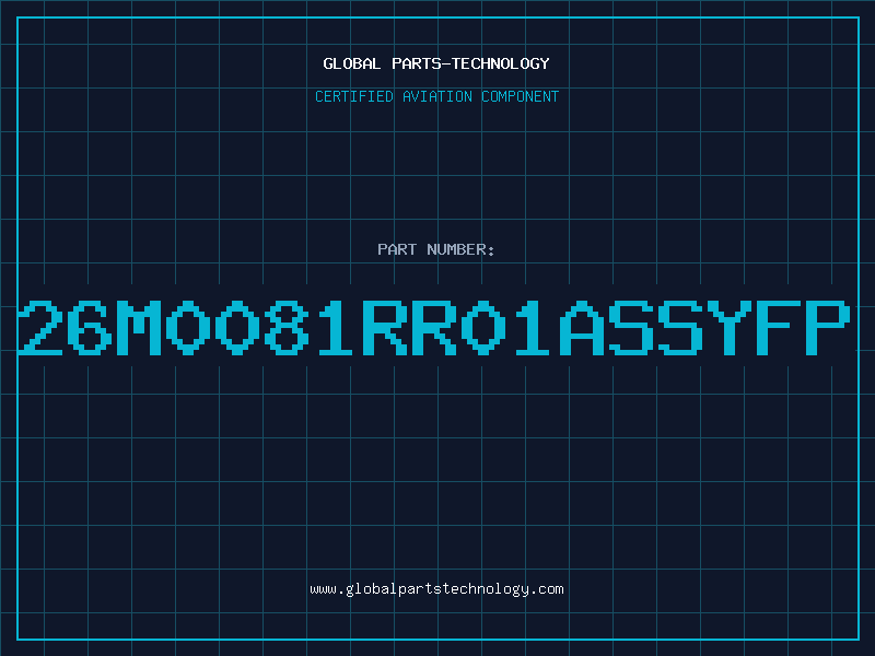 Aviation Part 26M0081RR01ASSYFP