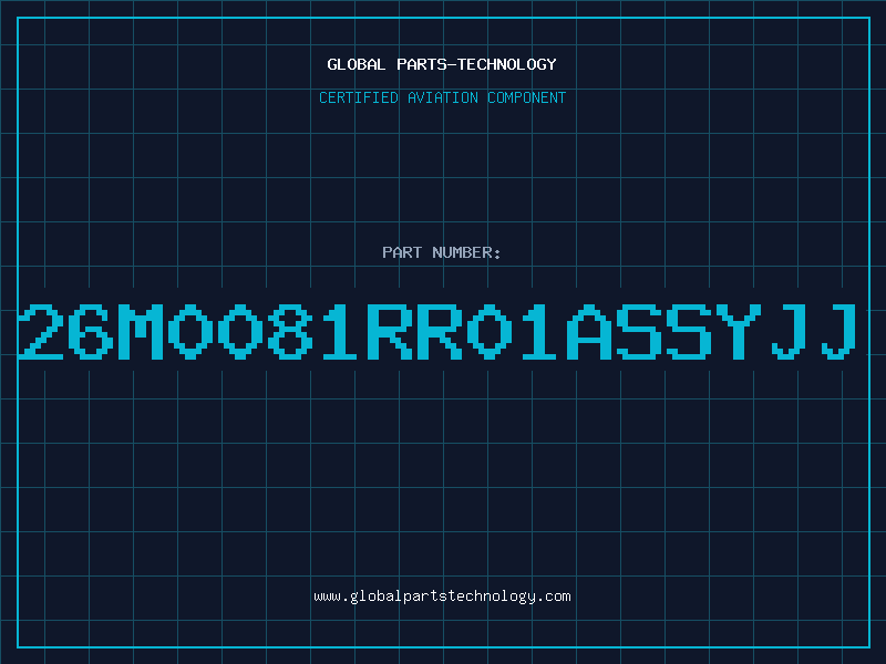 Aviation Part 26M0081RR01ASSYJJ