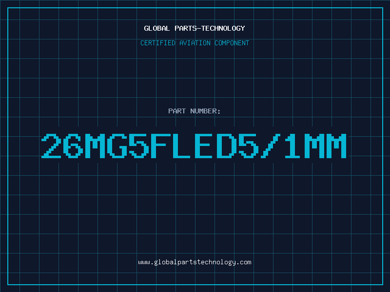 Aviation Part 26MG5FLED5/1mm