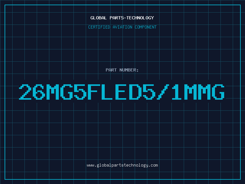 Aviation Part 26MG5FLED5/1mmG
