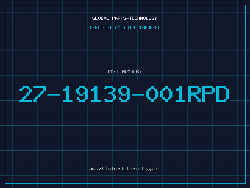 Aviation Part 27-19139-001RPD