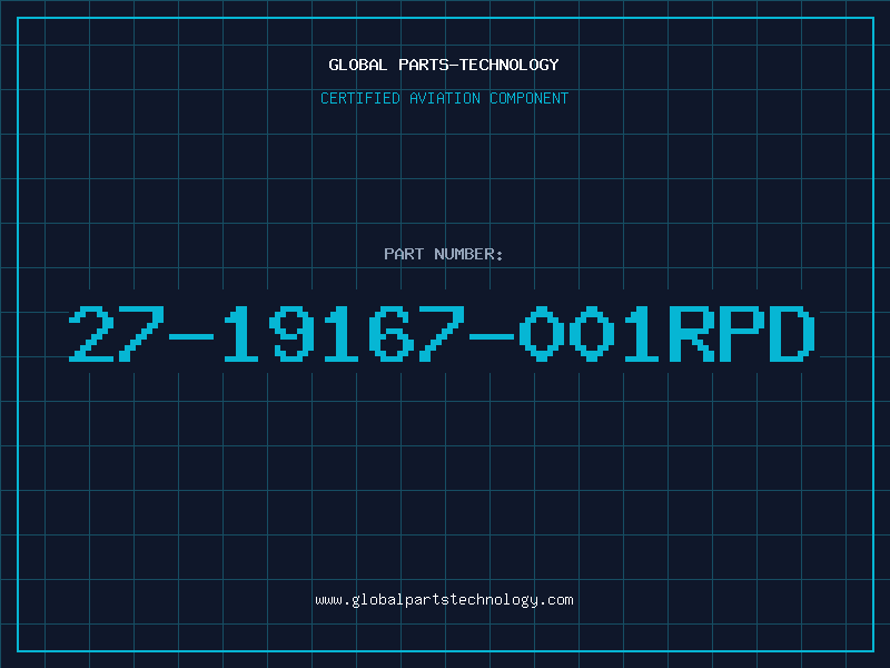 Aviation Part 27-19167-001RPD
