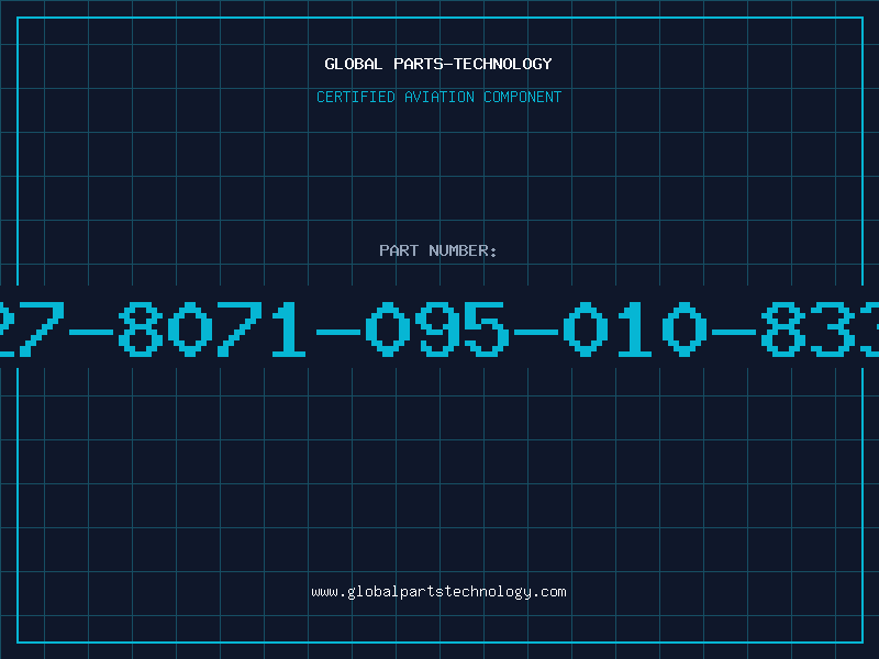 Aviation Part 27-8071-095-010-833