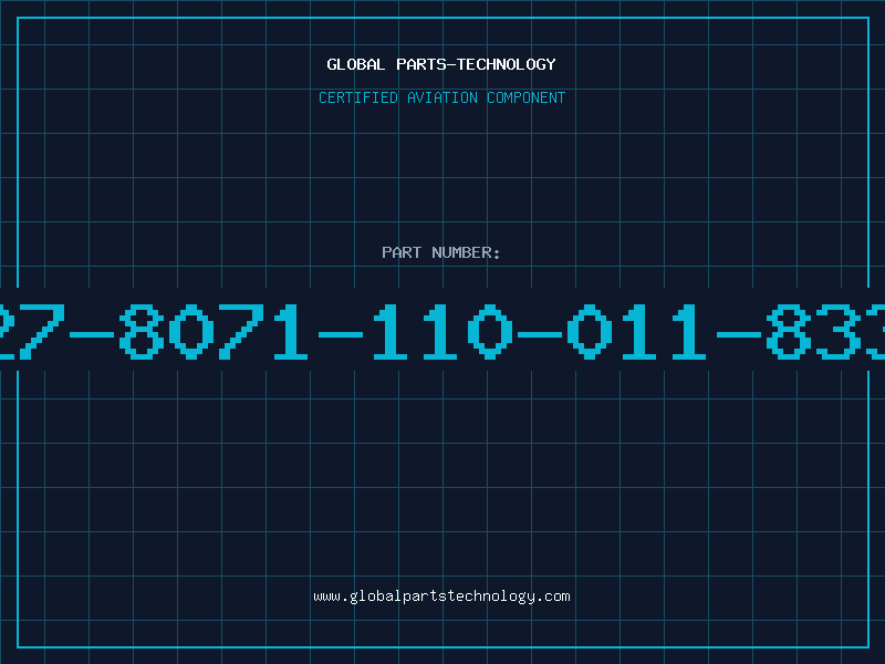 Aviation Part 27-8071-110-011-833