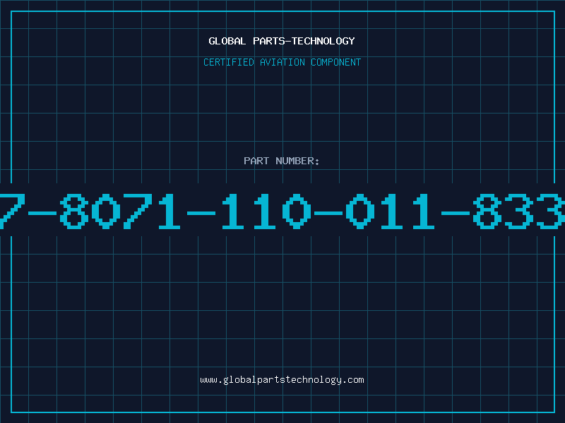 Aviation Part 27-8071-110-011-8330