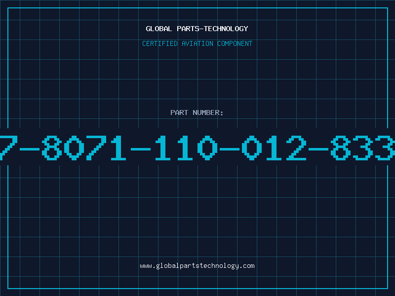 Aviation Part 27-8071-110-012-8330