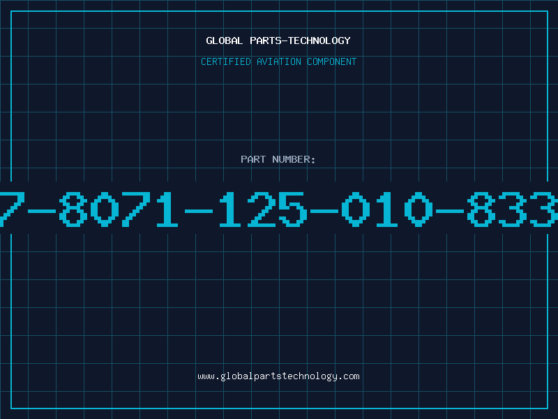 Aviation Part 27-8071-125-010-8330