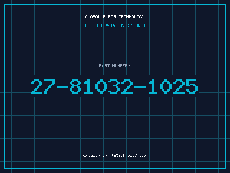 Aviation Part 27-81032-1025