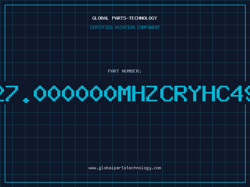 Aviation Part 27.000000MHZCRYHC49
